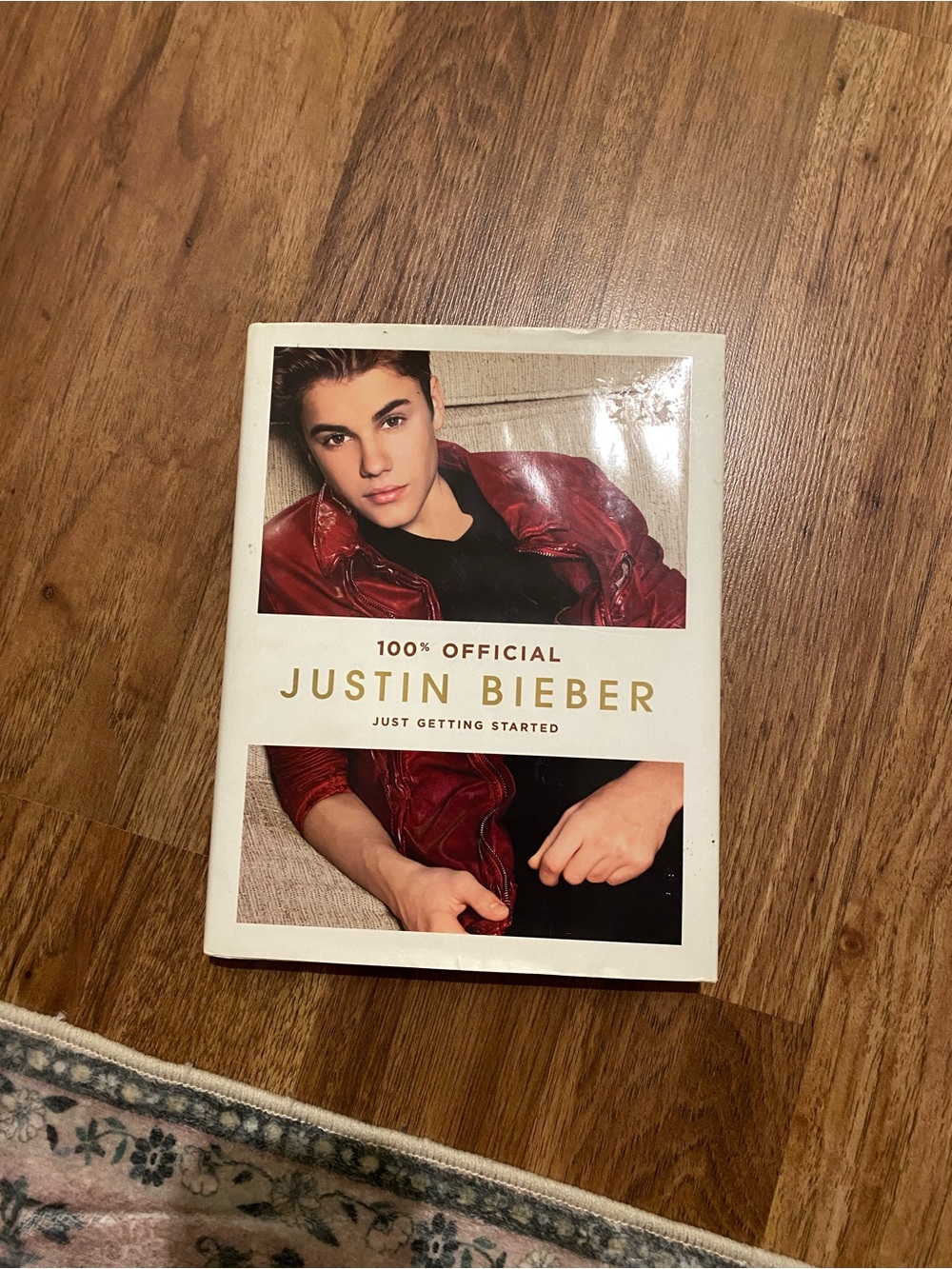 Justin Bieber: just getting started hardback photo book autobiography